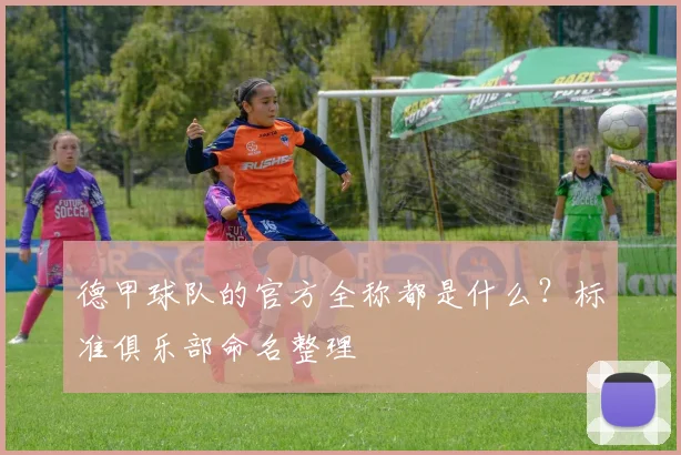 德甲球队的官方全称都是什么?标准俱乐部命名整理